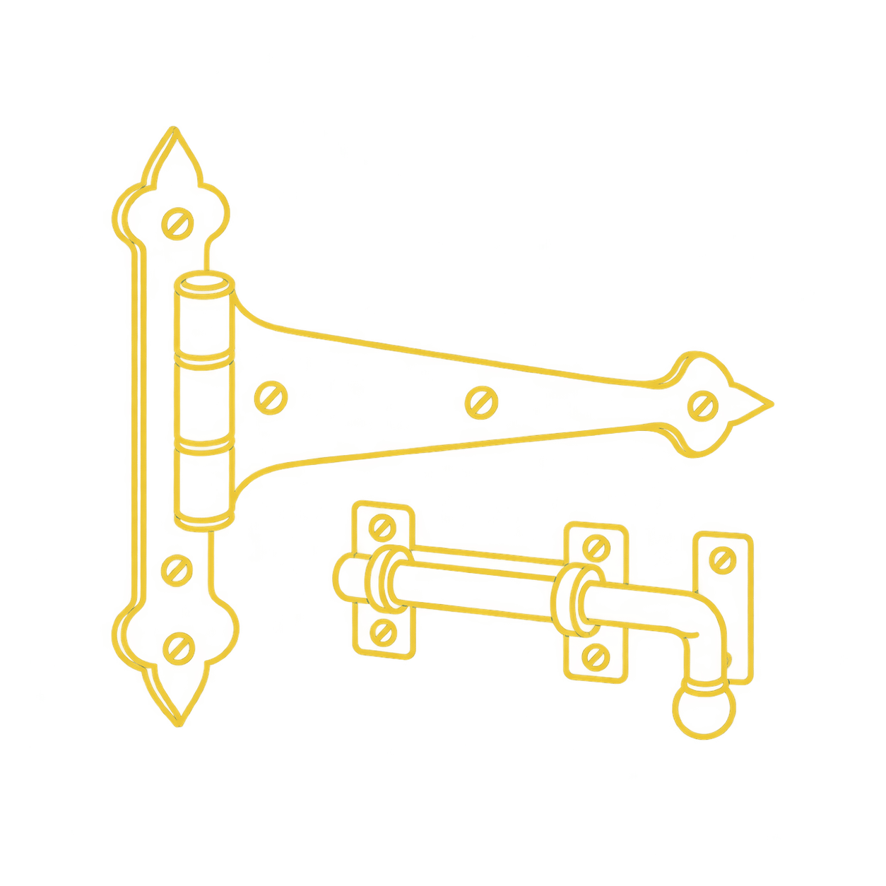 exterior metal and hardware