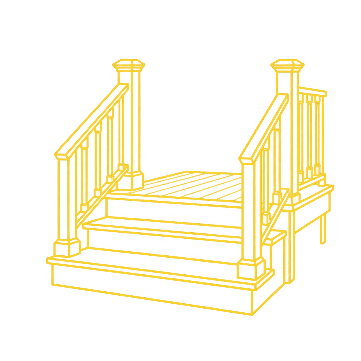 porches steps and railings